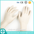 Textured Fingers milky dental exam gloves
